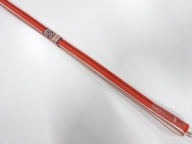 未使用品　正絹　帯留め用　手組三分紐